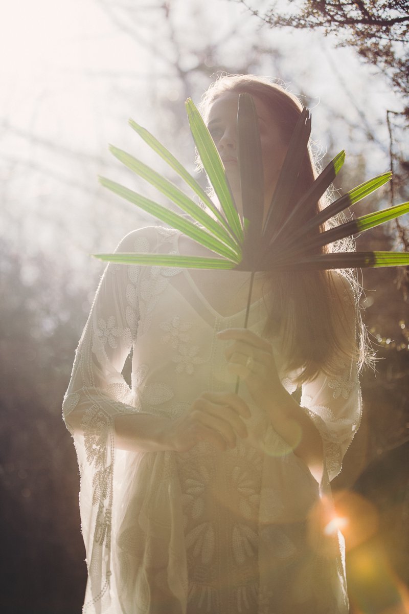 Wedding editorial with bride wearing Rue De Seine Zeppelin wedding gown at lake side wedding in Queenstown New Zealand