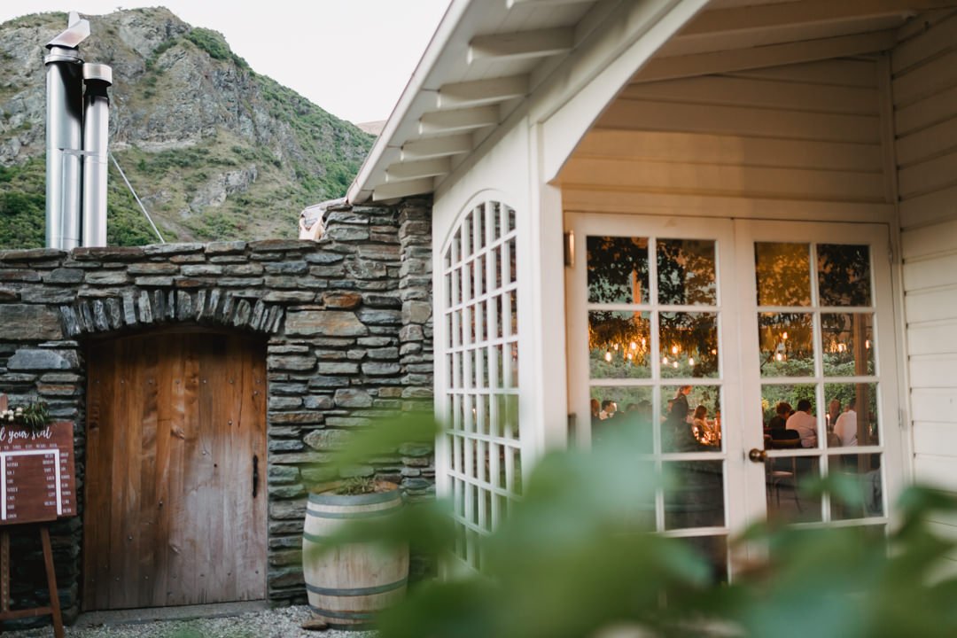 Winehouse wedding venue in Queenstown New Zealand by Dawn Thomson Photography